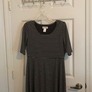 NorthStyle Asymetrical hem striped dress